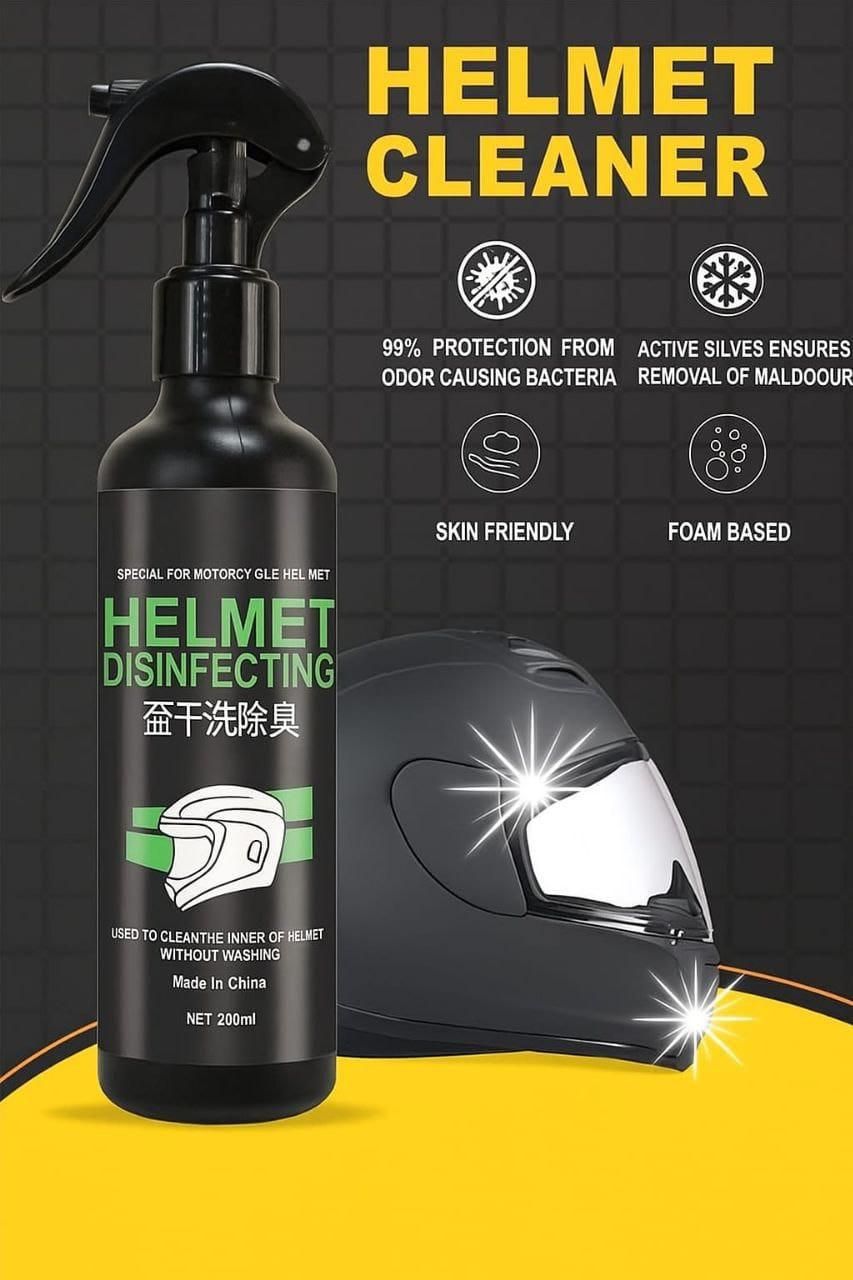Helmet Disinfecting Foam Cream